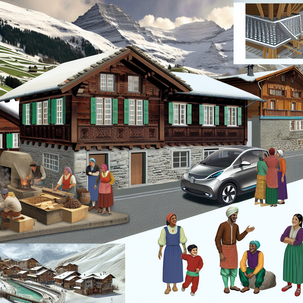 Picture for Die Architektur und kulturelle Vielfalt der Schweizer Dörfer: Einblicke in Tradition und Moderne